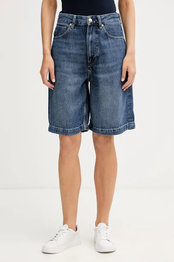 Tommy Hilfiger Tommy Hilfiger kratke hlače ženske denim