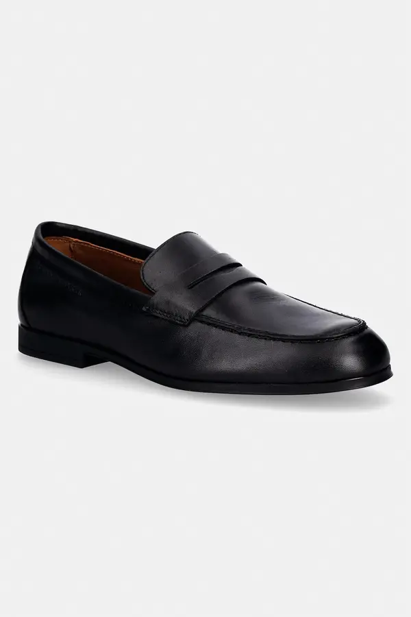 Tommy Hilfiger Tommy Hilfiger loaferji moški usnjeni FLEXIBLE SLIM LEATHER LOAFER