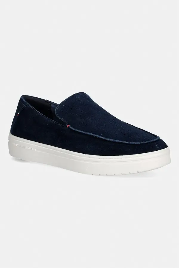 Tommy Hilfiger Tommy Hilfiger mokasini moški iz semiša MODERN LIGHT SUEDE LOAFER