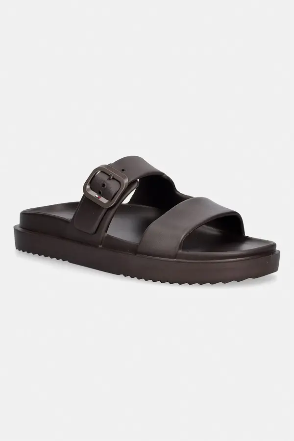 Tommy Hilfiger Tommy Hilfiger natikači z odprtimi prsti ženski TH MOLDED SUMMER SANDAL