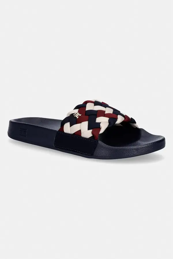 Tommy Hilfiger Tommy Hilfiger natikači ženski TH BRAIDED POOL SLIDE