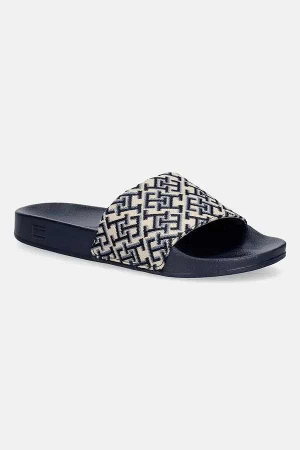 Tommy Hilfiger Tommy Hilfiger natikači ženski TH MONOGRAM POOL SLIDE