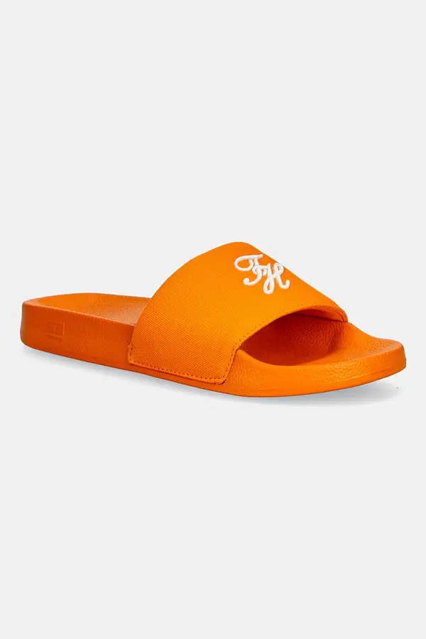 Tommy Hilfiger Tommy Hilfiger natikači ženski TH SCRIPT POOL SLIDE