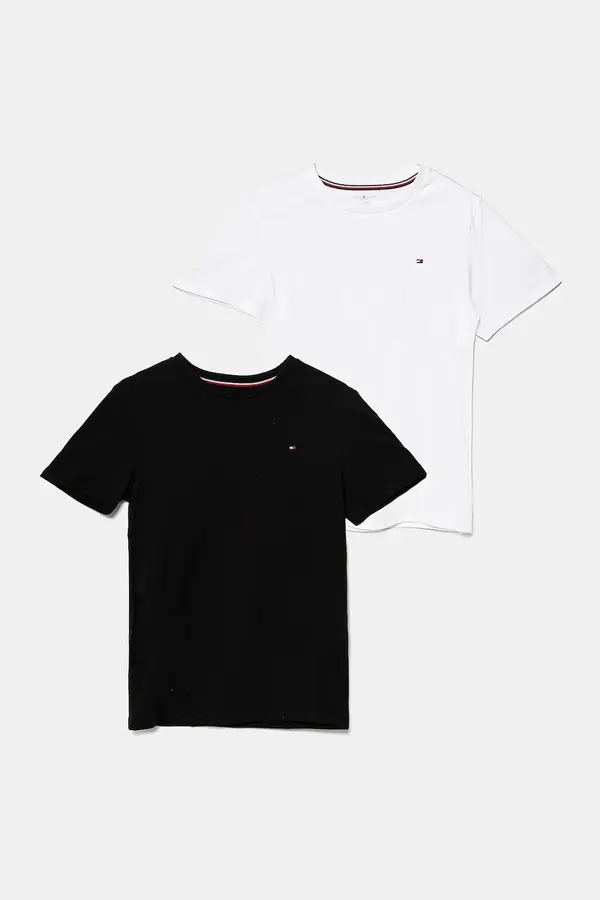 Tommy Hilfiger Tommy Hilfiger Otroška bombažna kratka majica Tommy Hilfiger 2-pack