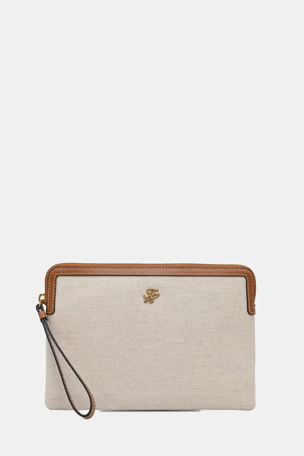 Tommy Hilfiger Tommy Hilfiger pisemska torbica ženska bombažna