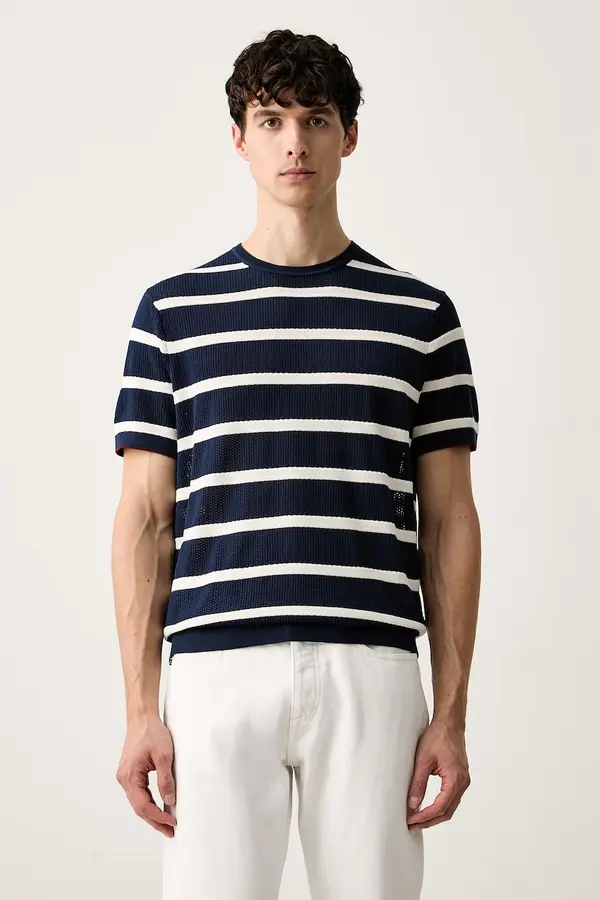 Tommy Hilfiger Tommy Hilfiger pletena majica moška bombažna