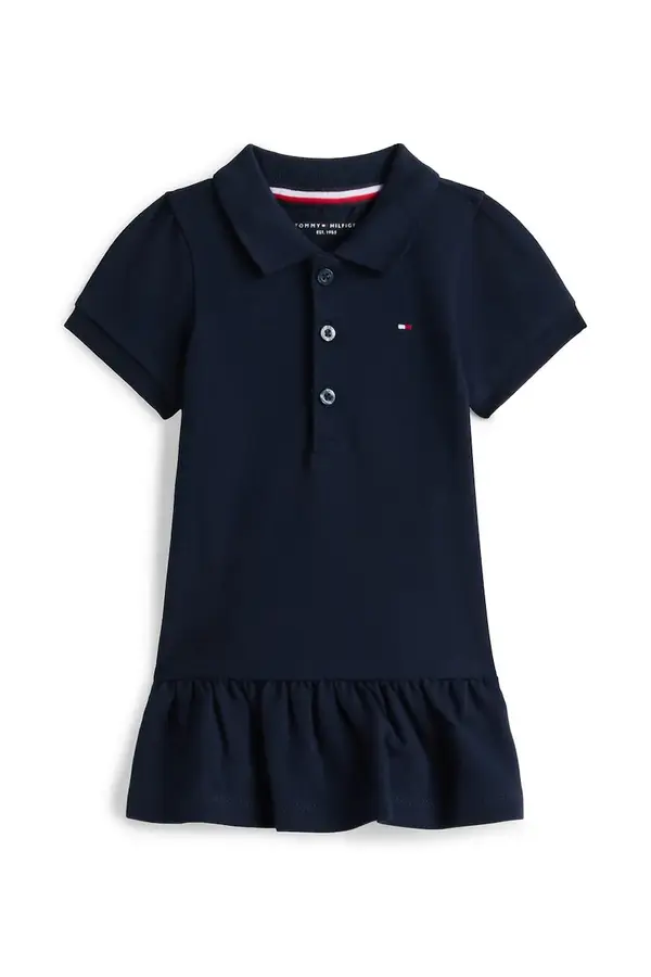Tommy Hilfiger Tommy Hilfiger poletna obleka bombažna