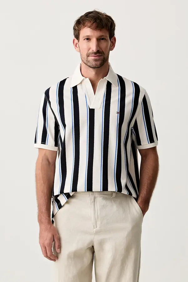 Tommy Hilfiger Tommy Hilfiger polo majica moška bombažna