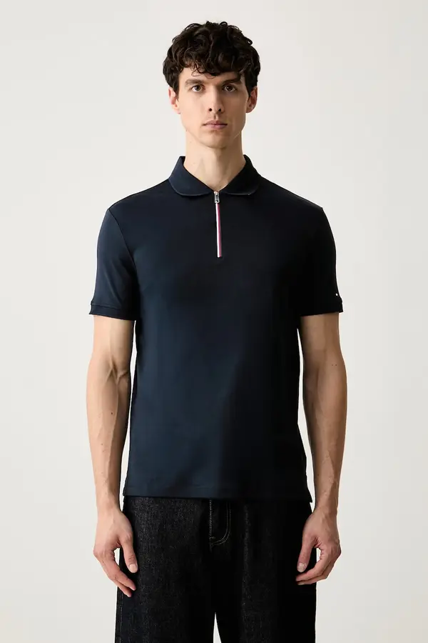 Tommy Hilfiger Tommy Hilfiger polo majica moška bombažna