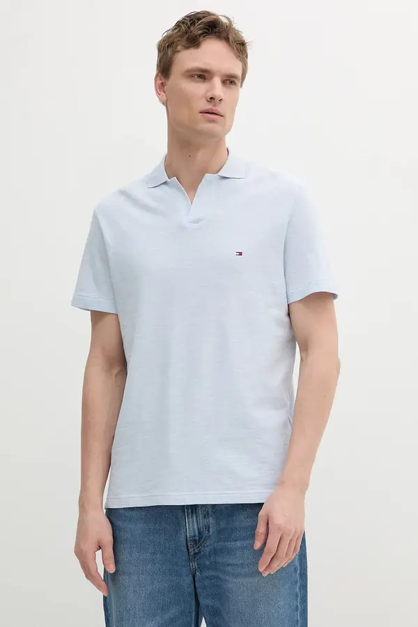 Tommy Hilfiger Tommy Hilfiger polo majica moška bombažna