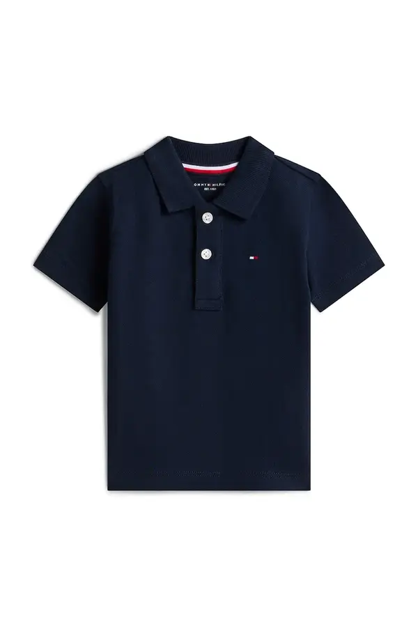 Tommy Hilfiger Tommy Hilfiger polo majica otroška bombažna