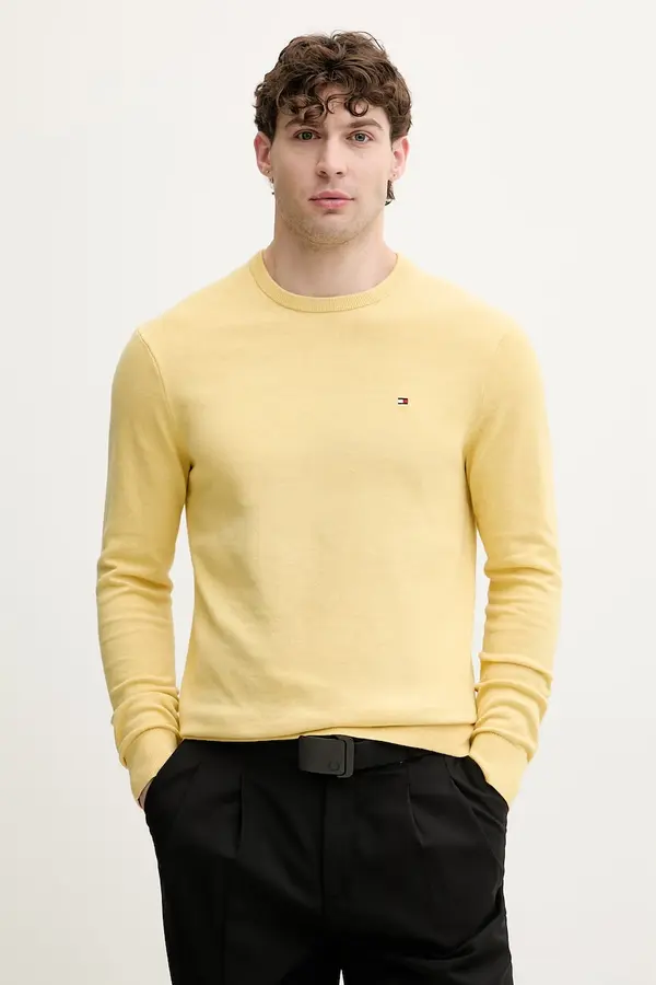 Tommy Hilfiger Tommy Hilfiger pulover moški bombažen
