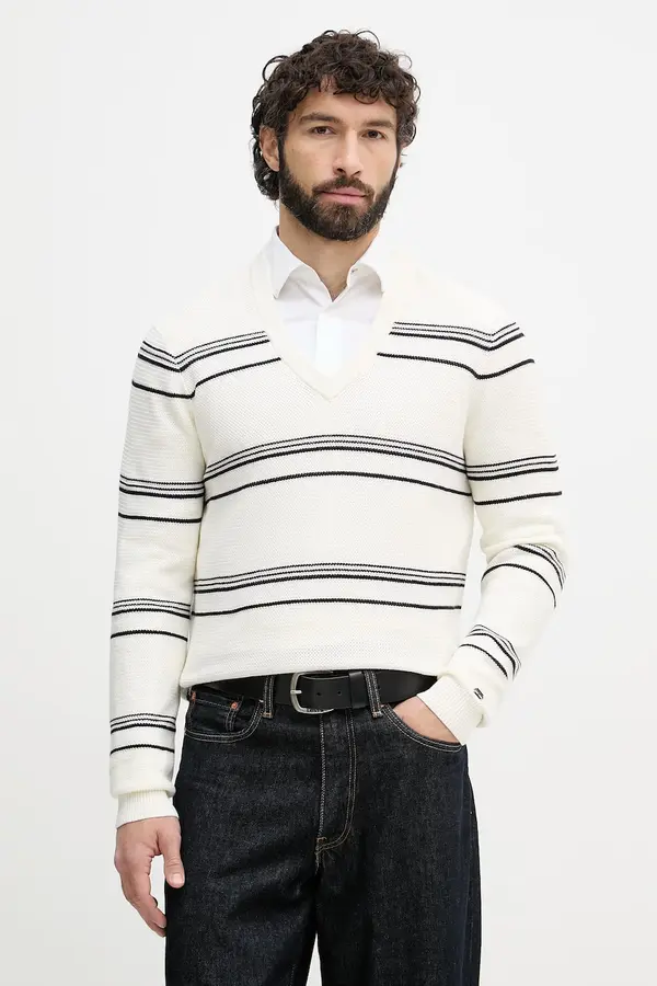 Tommy Hilfiger Tommy Hilfiger pulover moški bombažen