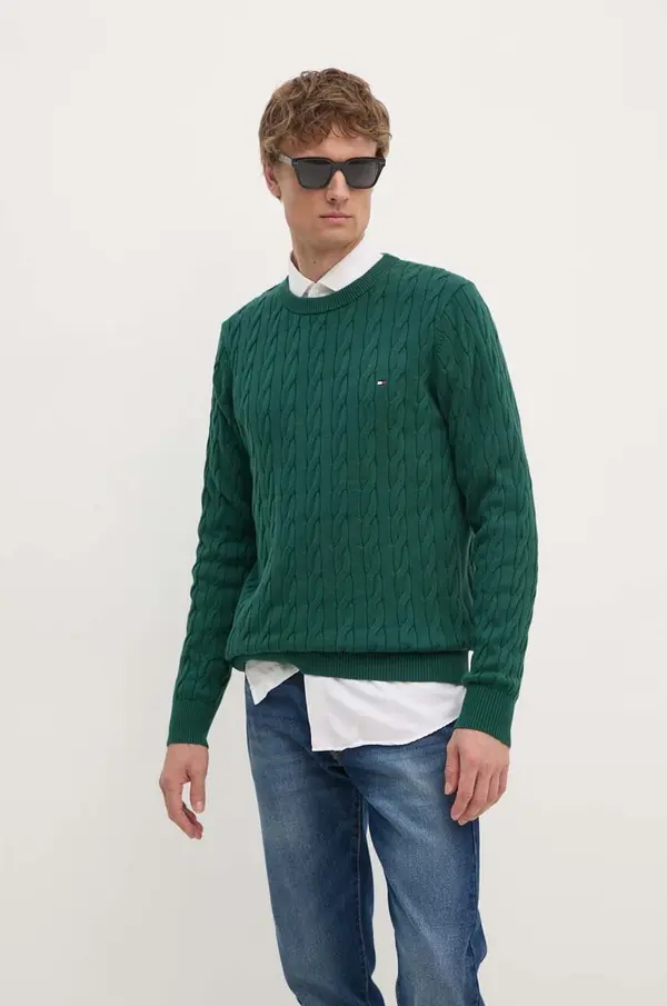 Tommy Hilfiger Tommy Hilfiger pulover moški bombažen