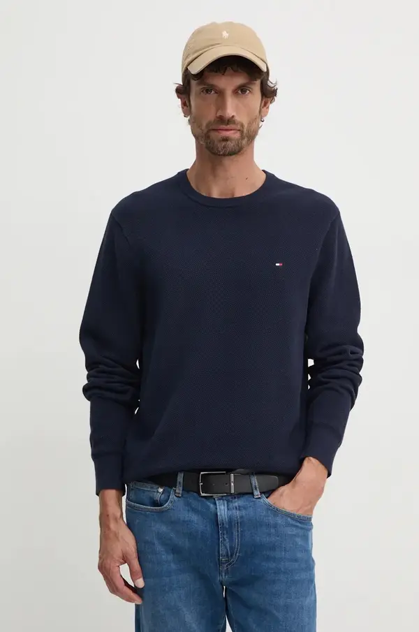 Tommy Hilfiger Tommy Hilfiger pulover moški bombažen