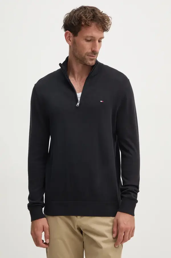 Tommy Hilfiger Tommy Hilfiger pulover moški bombažen