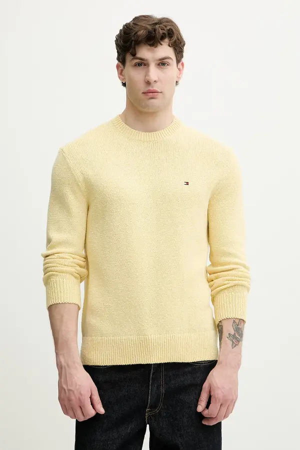 Tommy Hilfiger Tommy Hilfiger pulover moški bombažen