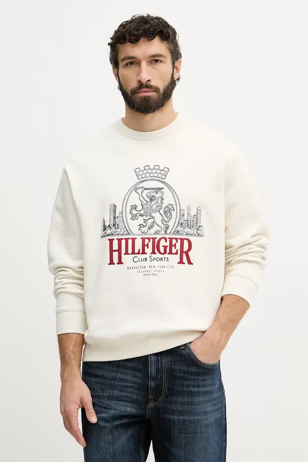 Tommy Hilfiger Tommy Hilfiger pulover moški bombažen