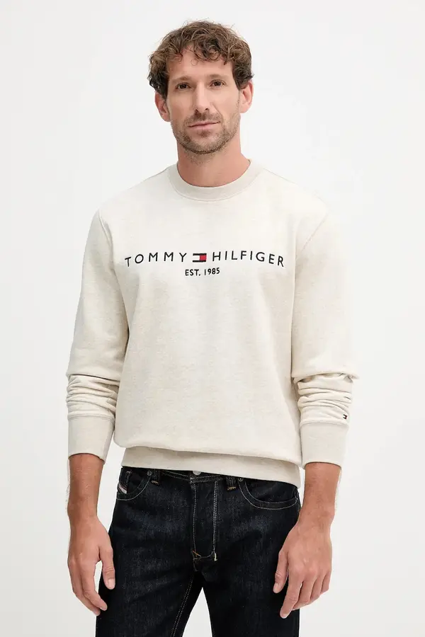 Tommy Hilfiger Tommy Hilfiger pulover moški z bombažem
