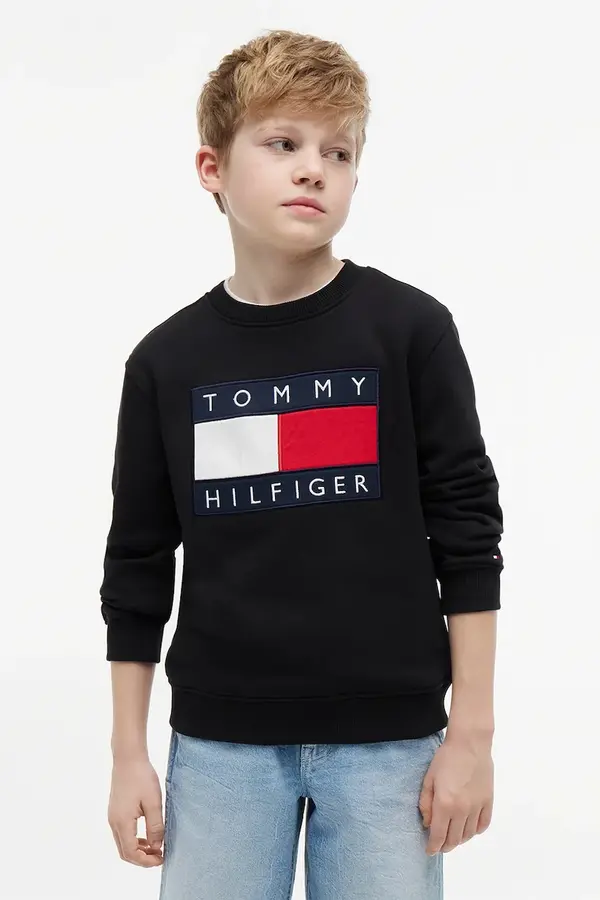 Tommy Hilfiger Tommy Hilfiger pulover otroški bombažen