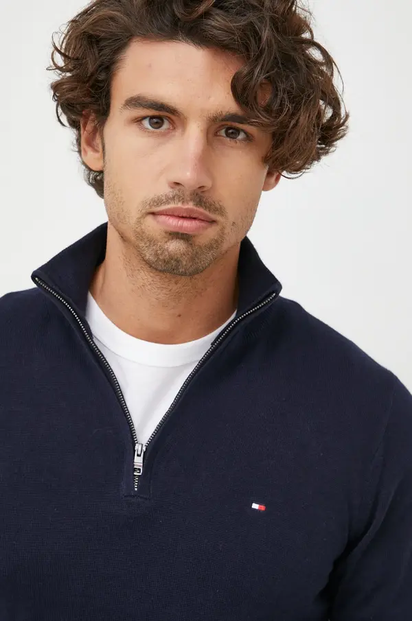 Tommy Hilfiger Tommy Hilfiger Pulover s primesjo kašmirja Tommy Hilfiger
