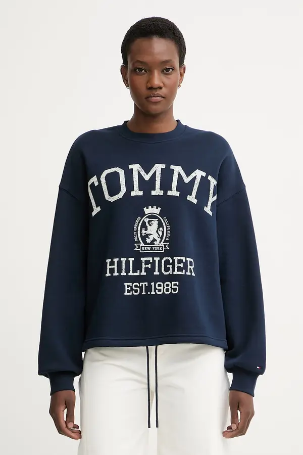 Tommy Hilfiger Tommy Hilfiger pulover ženski bombažen