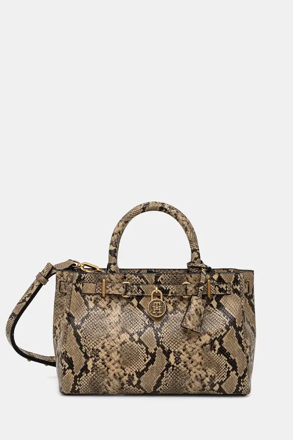Tommy Hilfiger Tommy Hilfiger Shopper torba ženska usnjena