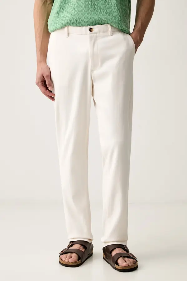 Tommy Hilfiger Tommy Hilfiger slim hlače moške bombažne z elastanom