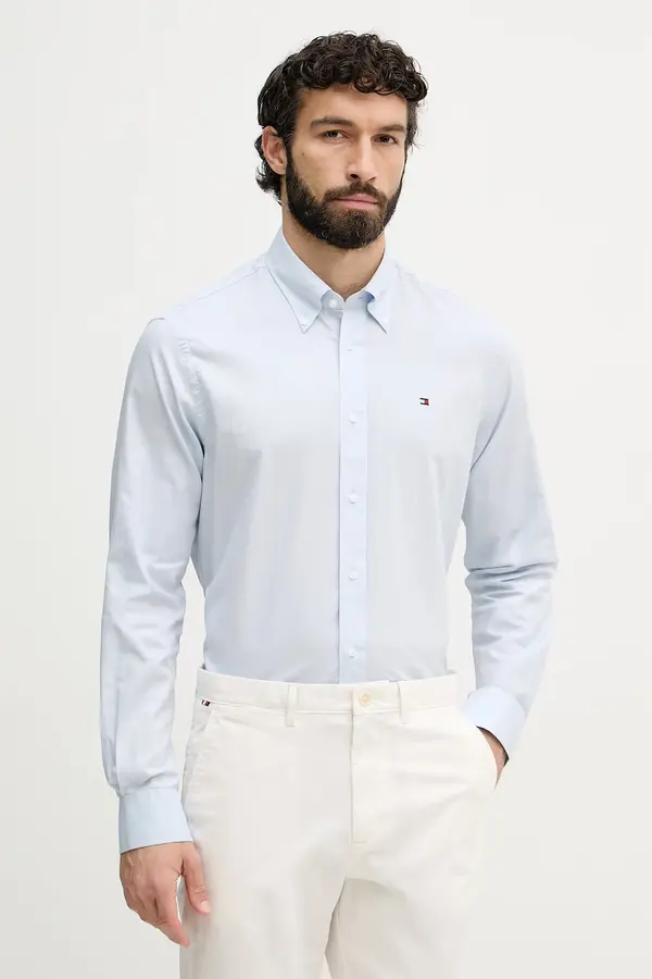 Tommy Hilfiger Tommy Hilfiger srajca moška bombažna