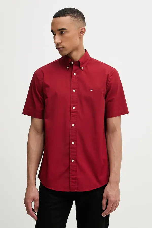 Tommy Hilfiger Tommy Hilfiger srajca moška bombažna