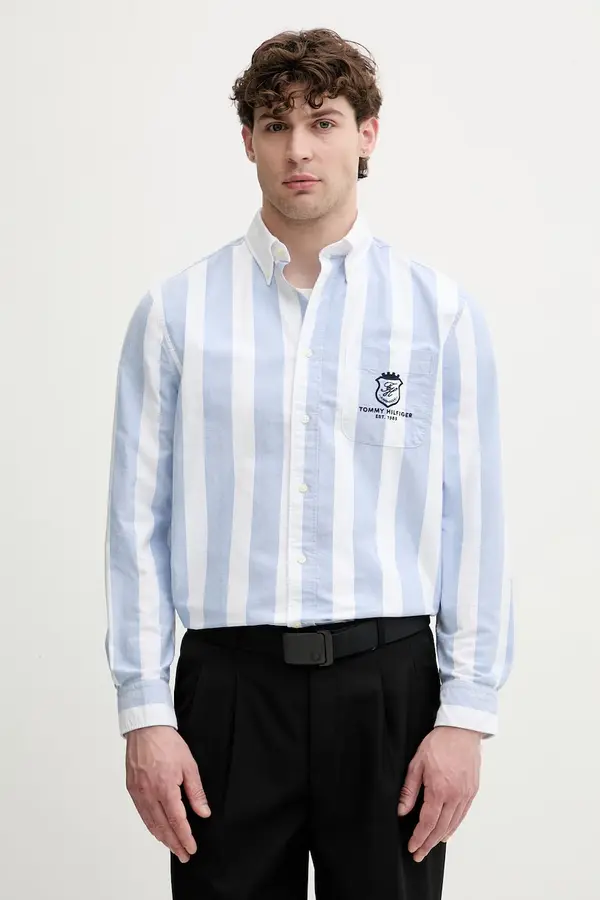 Tommy Hilfiger Tommy Hilfiger srajca moška bombažna