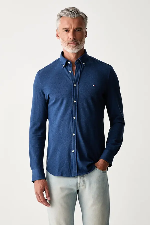 Tommy Hilfiger Tommy Hilfiger srajca moška bombažna