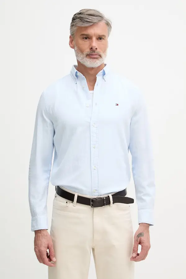 Tommy Hilfiger Tommy Hilfiger srajca moška bombažna