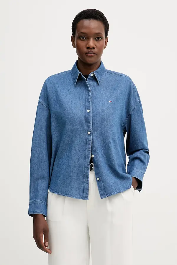 Tommy Hilfiger Tommy Hilfiger srajca ženska denim
