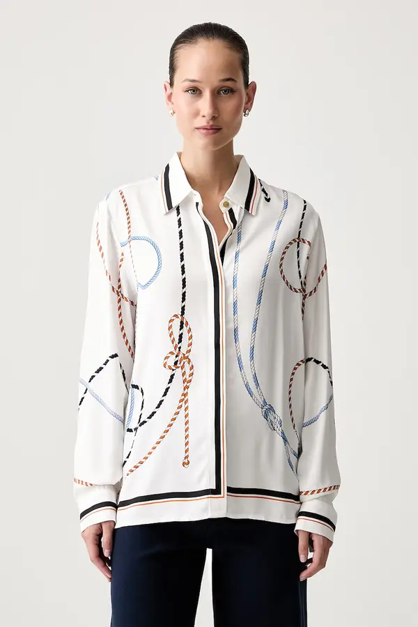 Tommy Hilfiger Tommy Hilfiger srajca ženska z viskozo