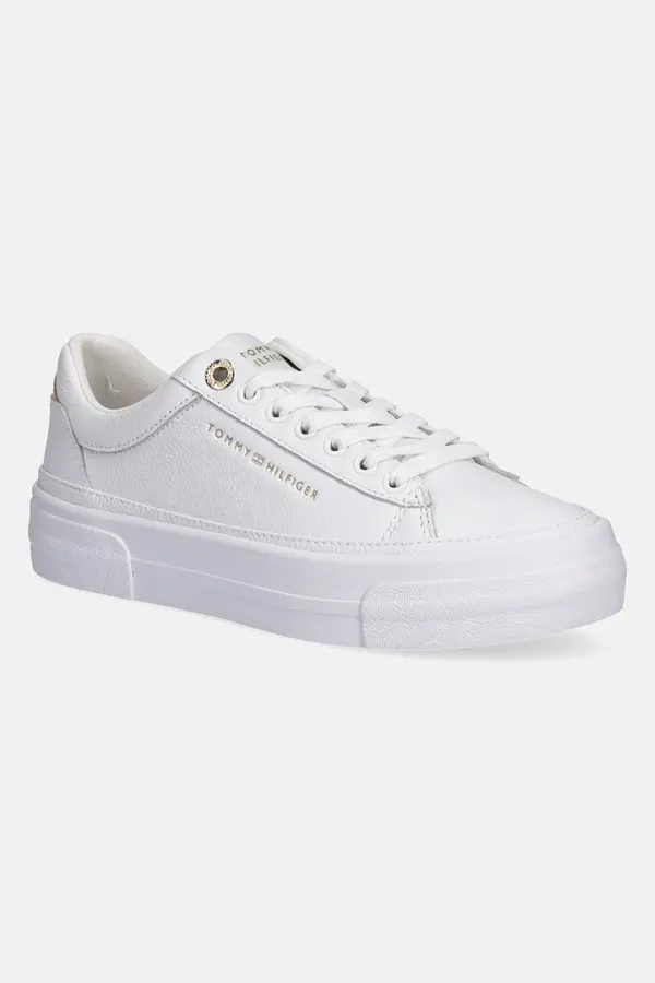Tommy Hilfiger Tommy Hilfiger Superge Tommy Hilfiger TH PLATFORM SNEAKER TUMBLED LTR