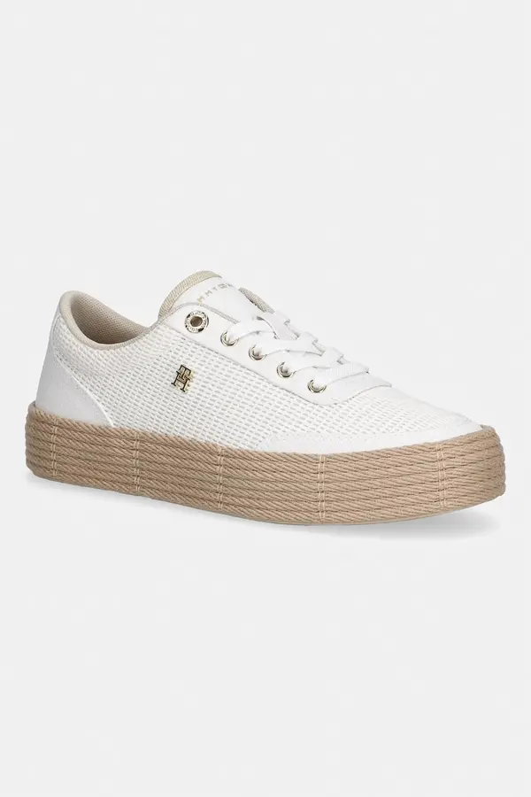 Tommy Hilfiger Tommy Hilfiger TH FOXING PLATFORM ROPE teniske ženske