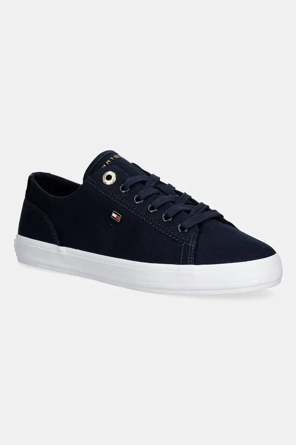 Tommy Hilfiger Tommy Hilfiger TH FOXING SNEAKER CANVAS ženske superge