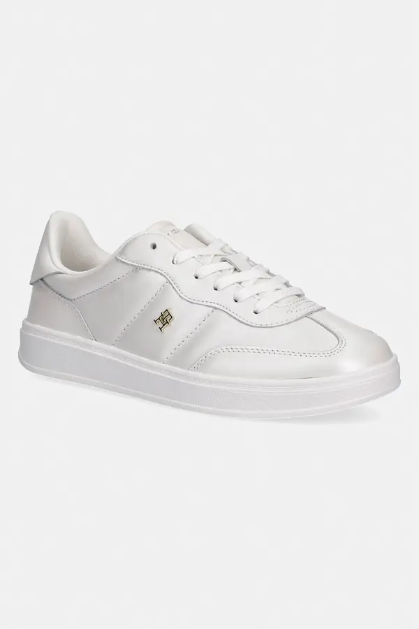 Tommy Hilfiger Tommy Hilfiger TH HERITAGE SHINY SNEAKER superge ženske usnjene
