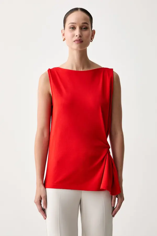 Tommy Hilfiger Tommy Hilfiger top ženski bombažen