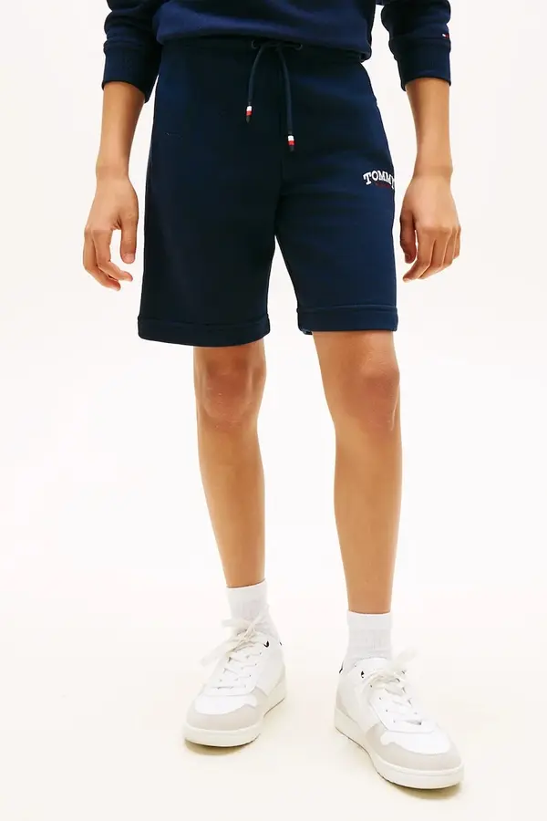 Tommy Hilfiger Tommy Hilfiger Trenirka kratke hlače otroške z bombažem
