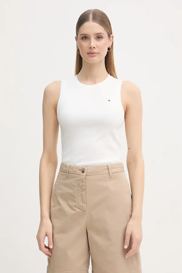 Tommy Hilfiger Tommy Hilfiger ženski bombažen top