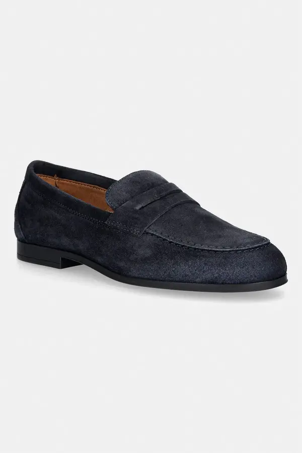 Tommy Hilfiger Tommy Hilfiger ženski semiš loaferji FLEXIBLE SLIM SUEDE LOAFER