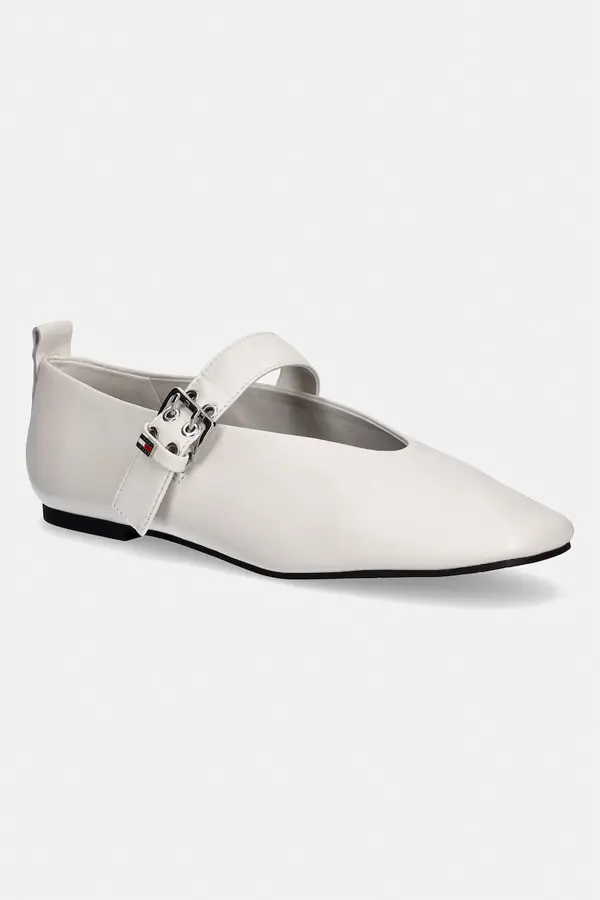 Tommy Jeans Tommy Jeans balerinke usnjene TJW BALLERINA BUCKLE