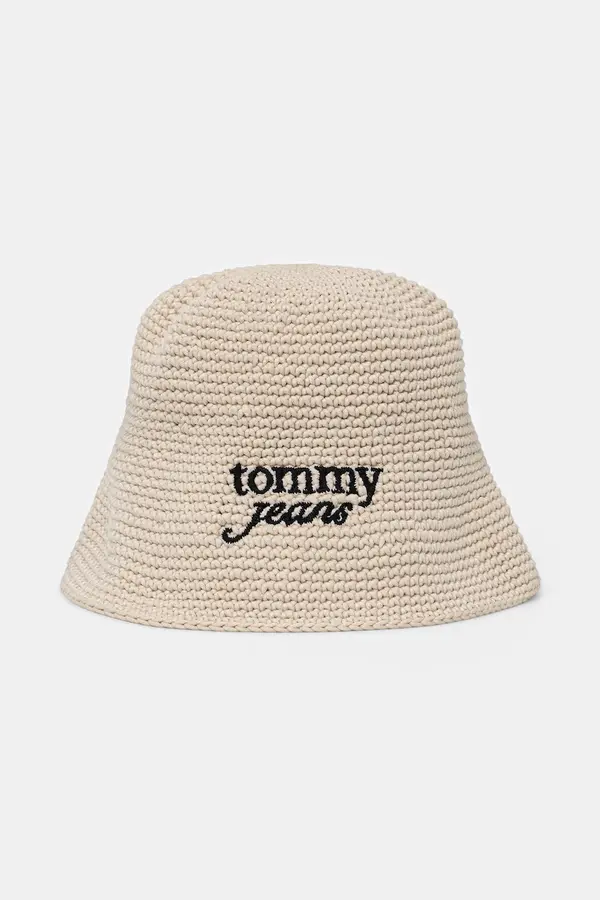 Tommy Jeans Tommy Jeans bucket klobuk ženski pleten
