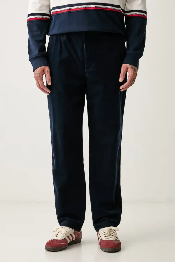 Tommy Jeans Tommy Jeans hlače moške bombažne