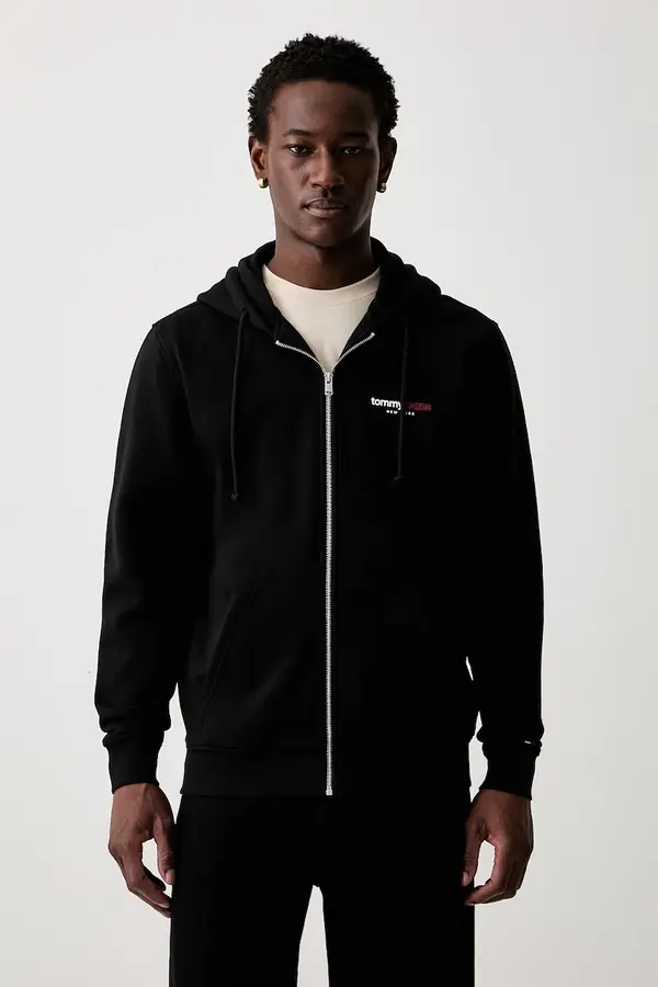 Tommy Jeans Tommy Jeans jopica s kapuco moška z bombažem