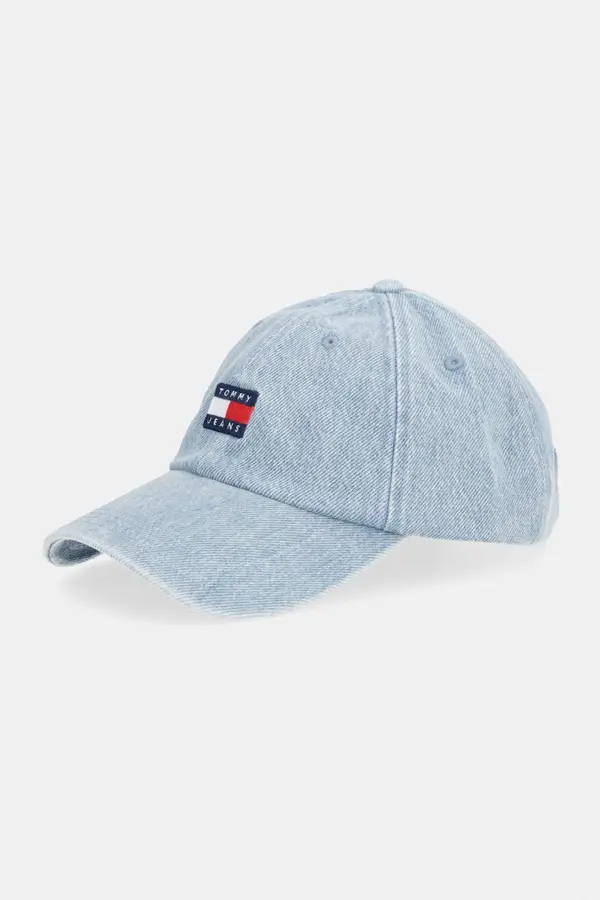 Tommy Jeans Tommy Jeans kapa s šiltom moška bombažna