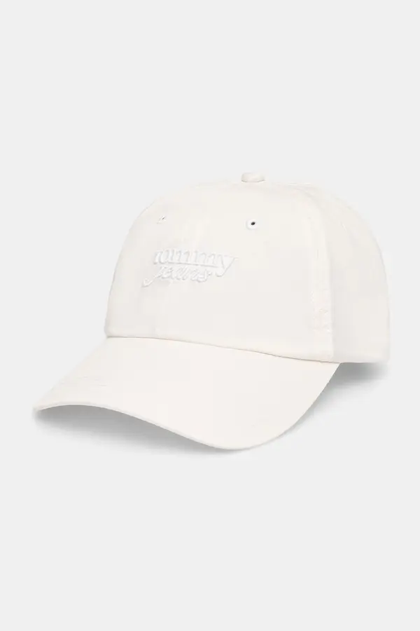 Tommy Jeans Tommy Jeans kapa s šiltom ženska bombažna
