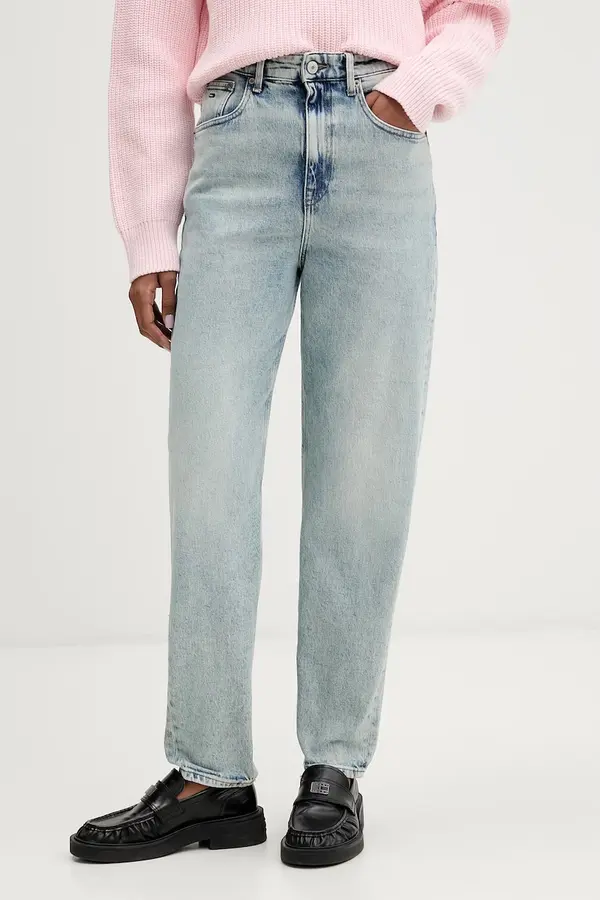 Tommy Jeans Tommy Jeans kavbojke relaxed kroja ženske